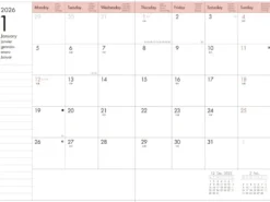 MARK'S | Agenda B6 Colors Lilac 2026-2027 (Semanal)