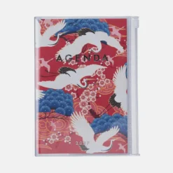 MARK'S | Agenda B6 Japanese Crane Red 2026-2027 (Semanal)