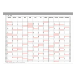 Mark's | Cuaderno Calendario 2027 M Black