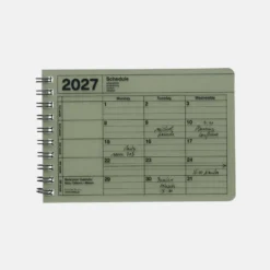 Mark's | Cuaderno Calendario 2027 Mini Khaki