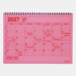 Mark's | Cuaderno Calendario 2027 M Pink