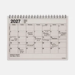 Mark's | Cuaderno Calendario 2027 S Ivory