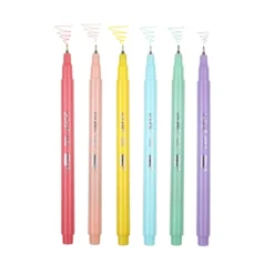 Marvy Uchida | Set de Bolígrafos Le Pen Pastel (6pc)
