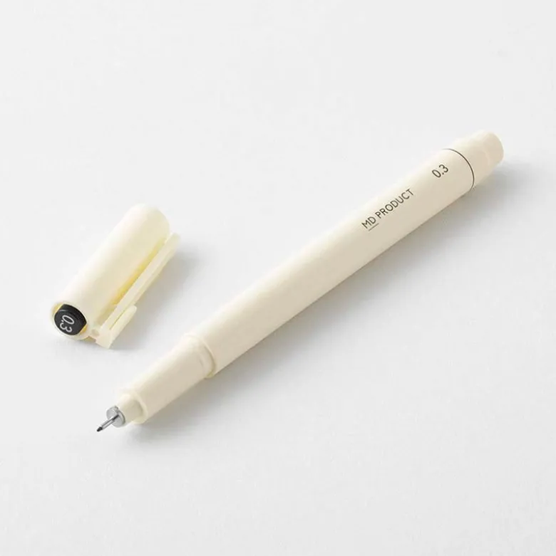 Midori | Bolígrafo Calibrado MD Drawing Pen 0.3mm Black