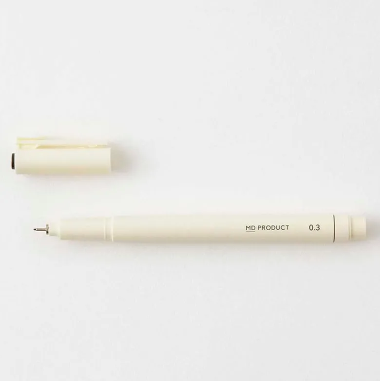 Midori | Bolígrafo Calibrado MD Drawing Pen 0.3mm Black