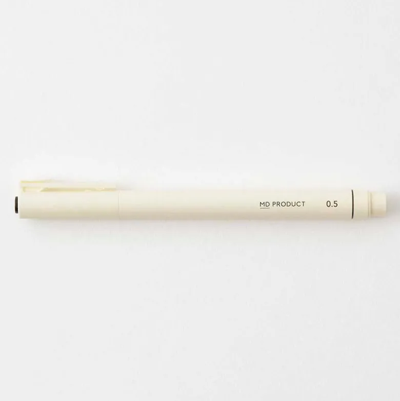 Midori | Bolígrafo Calibrado MD Drawing Pen 0.5mm Black