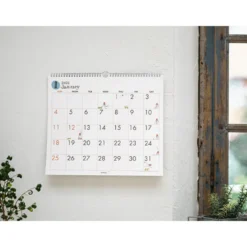 Midori | Calendario de Pared L 2026 Ojisan