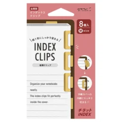 Midori | Clips Marcapáginas Chiratto M Brass