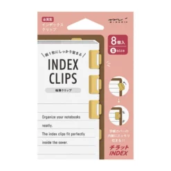 Midori | Clips Marcapáginas Chiratto S Brass