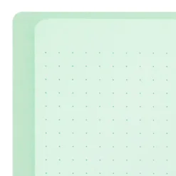 Midori | Cuaderno Anillas Color A5 Puntos Green