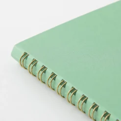 Midori | Cuaderno Anillas Color A5 Puntos Green