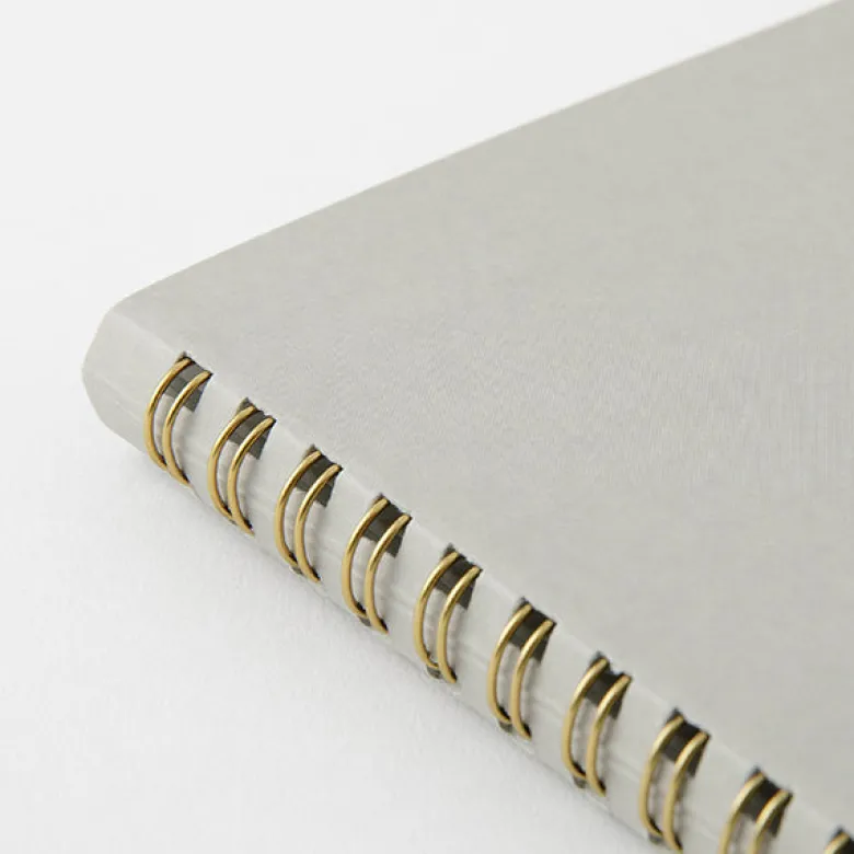 Midori | Cuaderno Anillas Color A5 Puntos Gray
