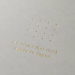 Midori | Cuaderno Anillas Color A5 Puntos Gray