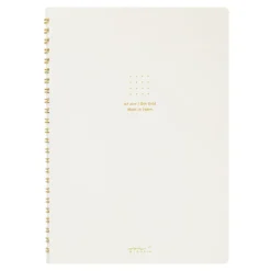 Midori | Cuaderno Anillas Color A5 Puntos White