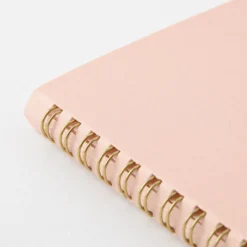 Midori | Cuaderno Anillas Color A5 Puntos Pink