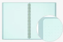 Midori | Cuaderno Anillas Color A5 Puntos Blue