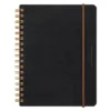 Midori | Cuaderno de Anillas WM Grain B6 Negro