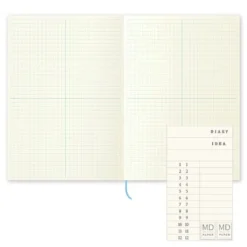 Midori | Cuaderno MD Midori Journal A5 Cuadros con Bloques
