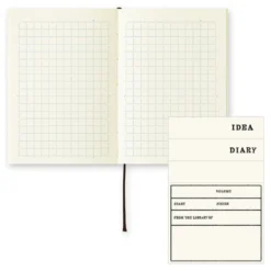 Midori | Cuaderno MD Midori Notebook A7 Cuadros