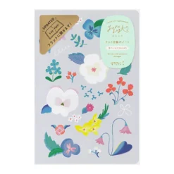 Midori | Cuaderno Yuru Log B6 Floral
