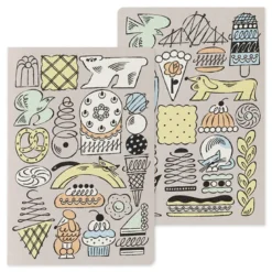 Midori | Cuaderno Yuru Log B6 Sweets & Animals