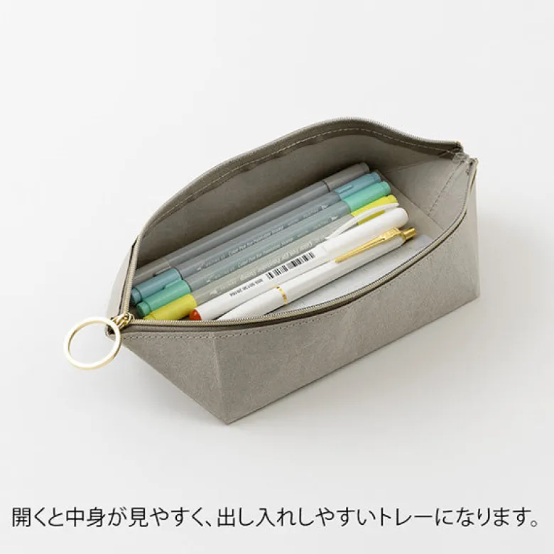 Midori | Estuche Bandeja Pouch Gray