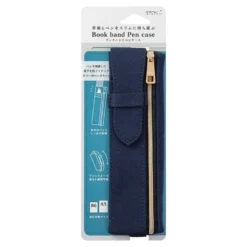 Midori | Estuche Book Band B6 - A5 Azul Marino