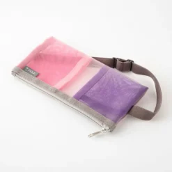 Midori | Estuche Book Band B6 - A5 de Malla Pink