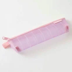 Midori | Estuche de Malla Pen Case Stripe Purple