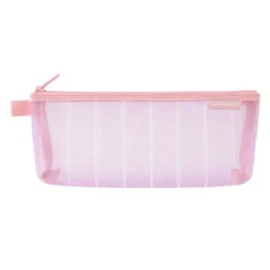 Midori | Estuche de Malla Pen Case with Gusset Stripe Purple