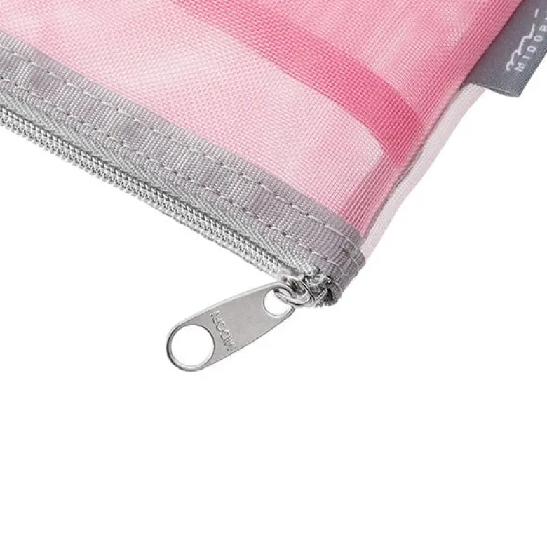 Midori | Estuche de Malla Pen & Tools Rosa