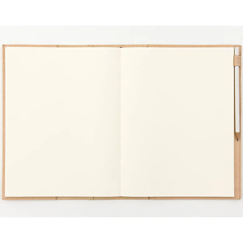 Midori | Funda de Cuero para Cuadernos MD Midori A4