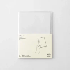 Midori | Funda de Plástico Transparente para Cuadernos MD Midori A6
