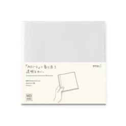 Midori | Funda de Plástico Transparente para Cuadernos MD Midori Square