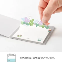 Midori | Notas Adhesivas Die Cutting Flower Garden