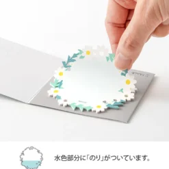 Midori | Notas Adhesivas Die Cutting Wreath White