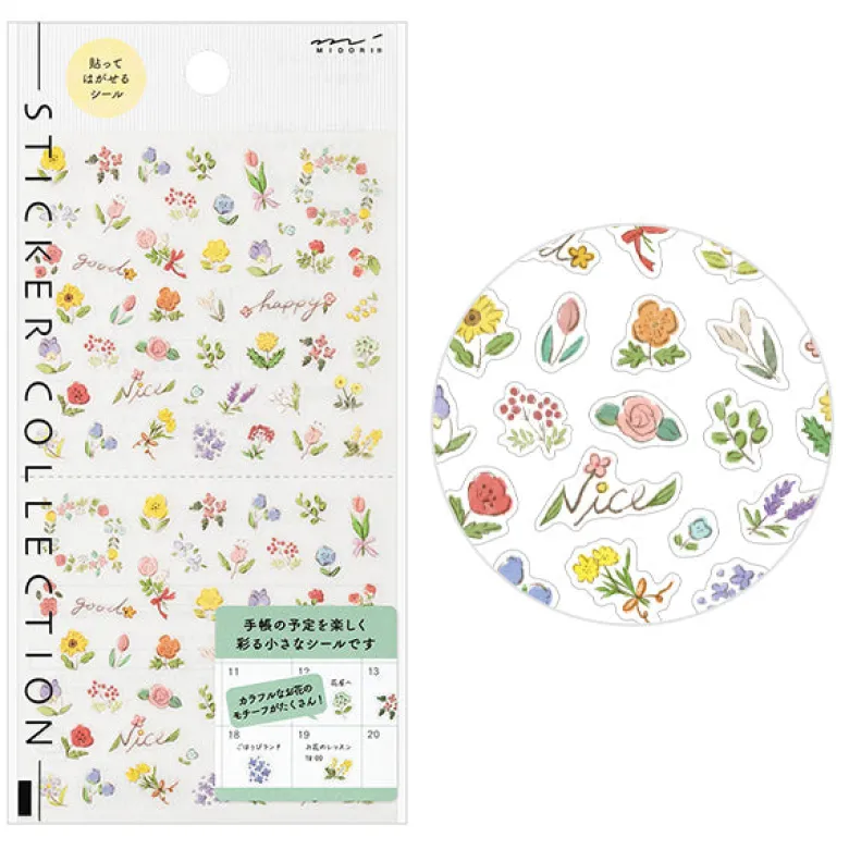 Midori | Pegatinas Wild Flowers
