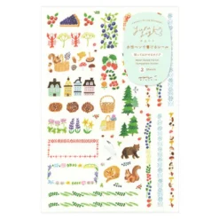 Midori | Pegatinas Yuru Log Forest Scandinavia (2pc)