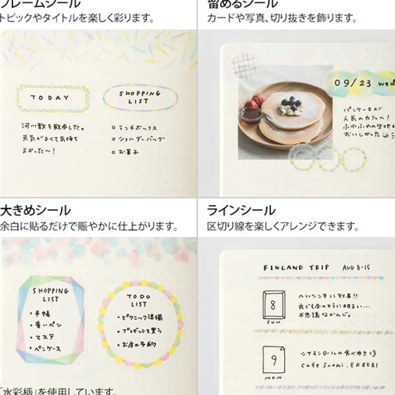 Midori | Pegatinas Yuru Log My Life (2pc)