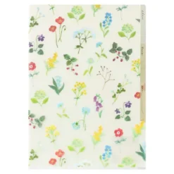 Midori | Portafolios de 3 Compartimentos A4 Flowers C