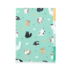 Midori | Portafolios de 3 Compartimentos A5 Cat