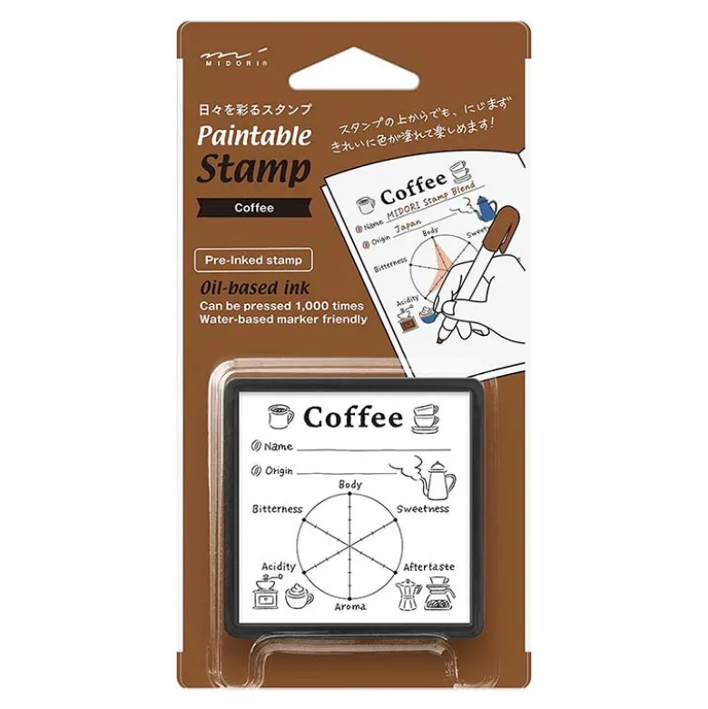 Midori | Sello Entintado Coffee
