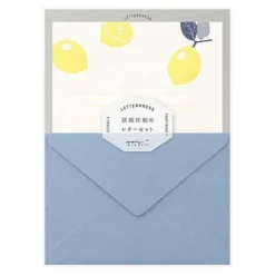 Midori | Set de Cartas Letterpress Lemon