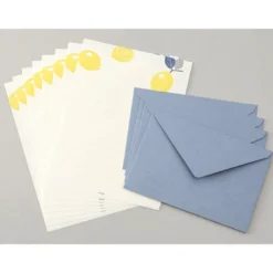 Midori | Set de Cartas Letterpress Lemon