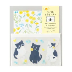 Midori | Set de Cartas Mini con Pegatinas For You Cat