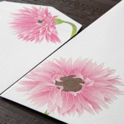 Midori | Set de Sobres Serigrafía Gerbera