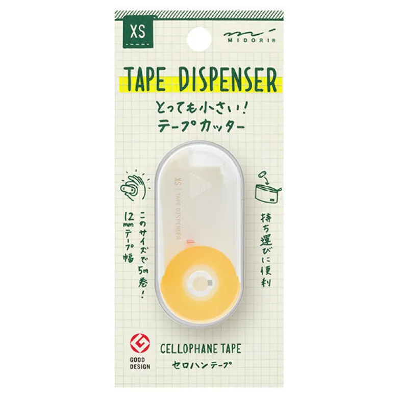 Midori | XS Mini Dispensador de Cinta Adhesiva