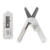 Midori | XS Mini Tijeras Dentadas Compactas Blanco