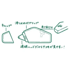 Midori | XS Pegamento en Cinta Blanco