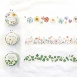 Mind Wave | Lyric Series Flower Bloom Clear PET Tape